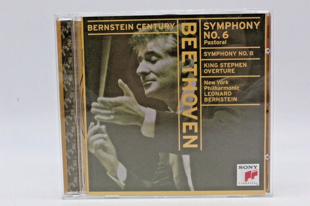 Beethoven Symphony No.6 No.8  Leonard Bernstein Sony US CD 1998 Club Edition